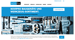 Desktop Screenshot of novipro.de