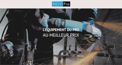 Desktop Screenshot of novipro.fr
